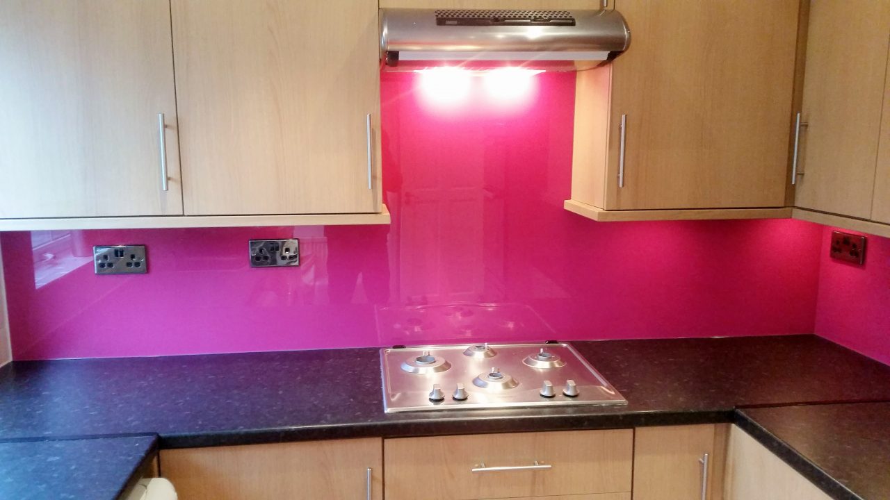 Multi-coloured Kitchen Splash Back